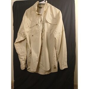 NAVISKIN Long Sleeve Vented Sun Protection Fishing Shirt Hiking Men's Large